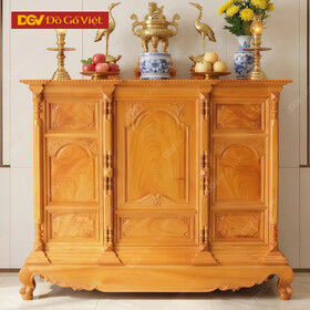 Tủ Thờ Vuông Gỗ Gõ Đỏ Cao Cấp 1m6 Đẹp Giá Tốt