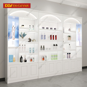 Tủ Trưng Bày Spa Thẩm Mỹ Kiểu Vòm Hiện Đại Sơn Màu Trắng...