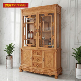 Tủ Trưng Rượu Vuông Kiểu Dáng Hiện Đại Đẹp Giá Rẻ Số 1 TPHCM